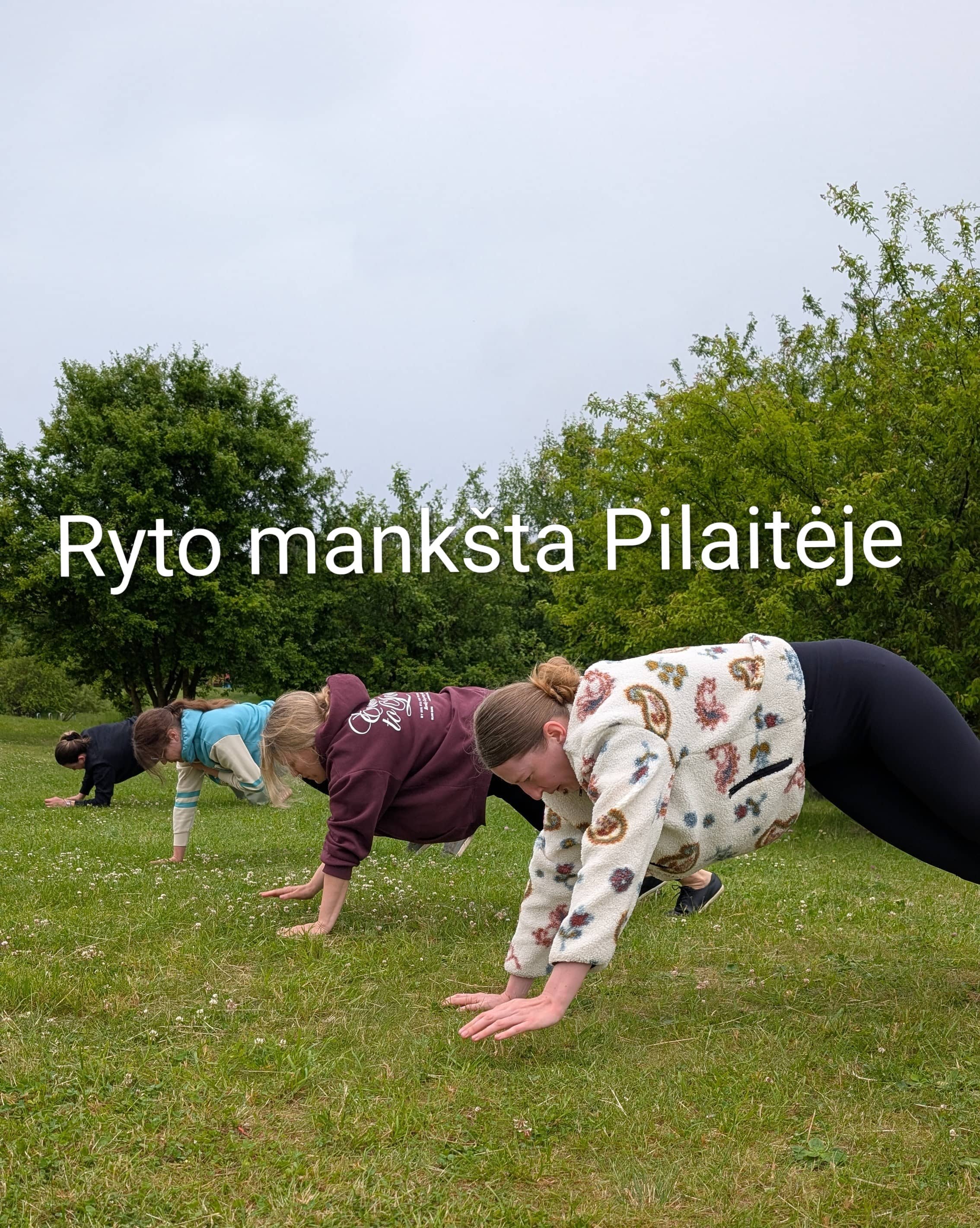 Ryto mankšta prie Gėlužio ežero